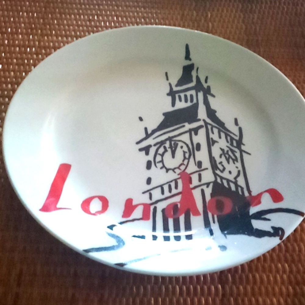 London Big Ben comerative plate